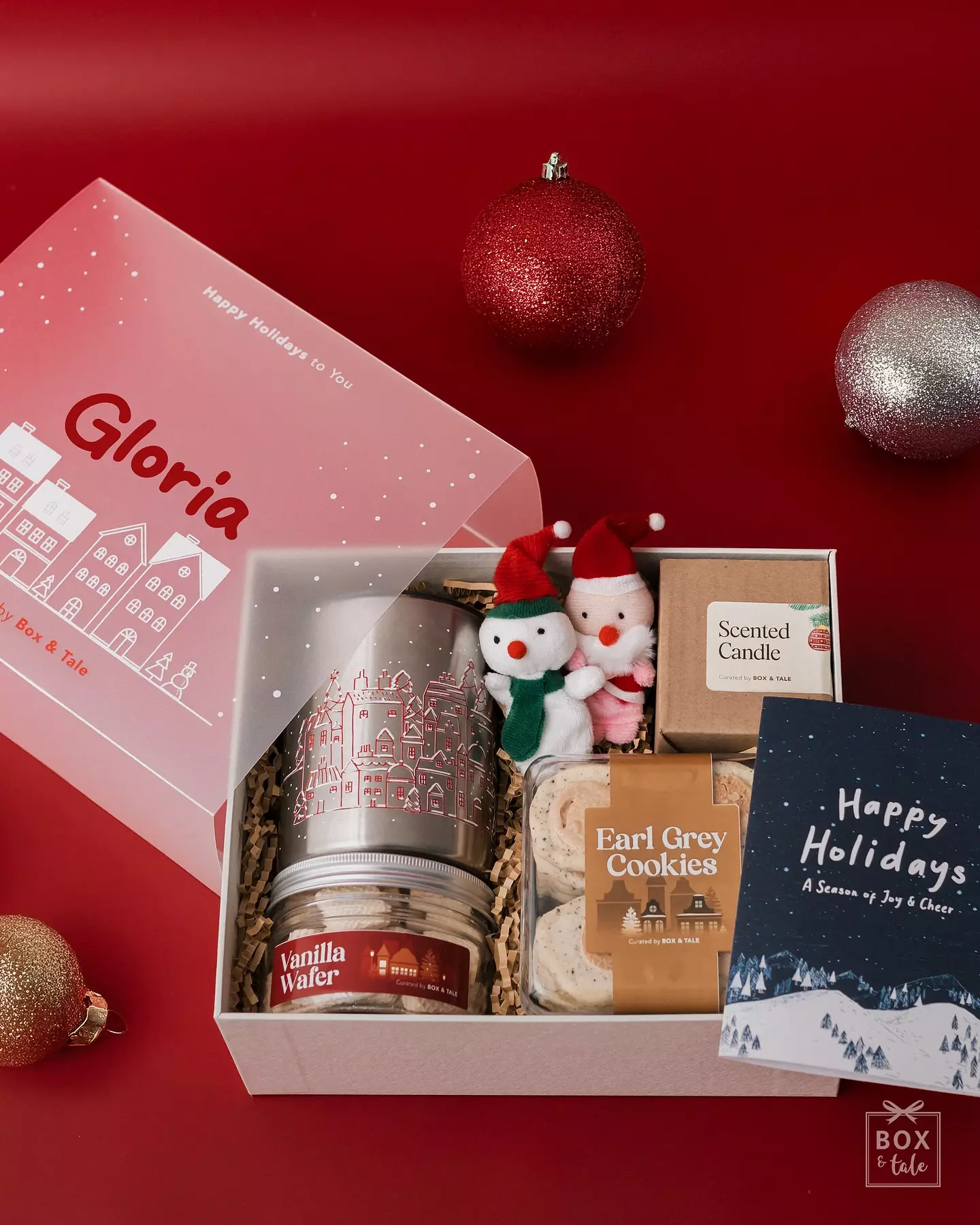 We wish it was nice and frosty outside. But hey, just because we don’t get to see snow at the end of the year, that doesn’t mean that the holiday festivities are not present.

Arguably, the cutest Christmas Package we made, yet 🥹🥹🥹

WHAT’S INSIDE
Box & Tale’s Frosty Christmas Box with Custom Name
Holiday Insulated Mug in Red,
Holiday Scented Candle,
Earl Grey Cookies,
Vanilla Wafer,
Greeting Card with Custom Photo.

Includes: Gift Packaging, Hand Wrapping, & Custom Card.
Box Size: 21x25x10cm

Get special price if you Pre-Order Box & Tale’s Christmas Gift Collection 2024, link in bio! 👆🏻

Available for Pre-Order until Dec 6th.
Starts Shipping on Dec 7th.

DM for more info! 👆🏻

——

BOX & TALE
(Custom Gift, Hampers, & Corporate)
Personalized Your Own Gift at www.boxandtale.com

Contact us at 0813 1103 3691

___

#hampersnatal #hampersnataljakarta #hadiahnatal #kadonatal #hamperschristmas #kadochristmas #idekado #hampersjakarta #hamperscookies #hampersjkt #kadocustom #customhampers #boxandtale