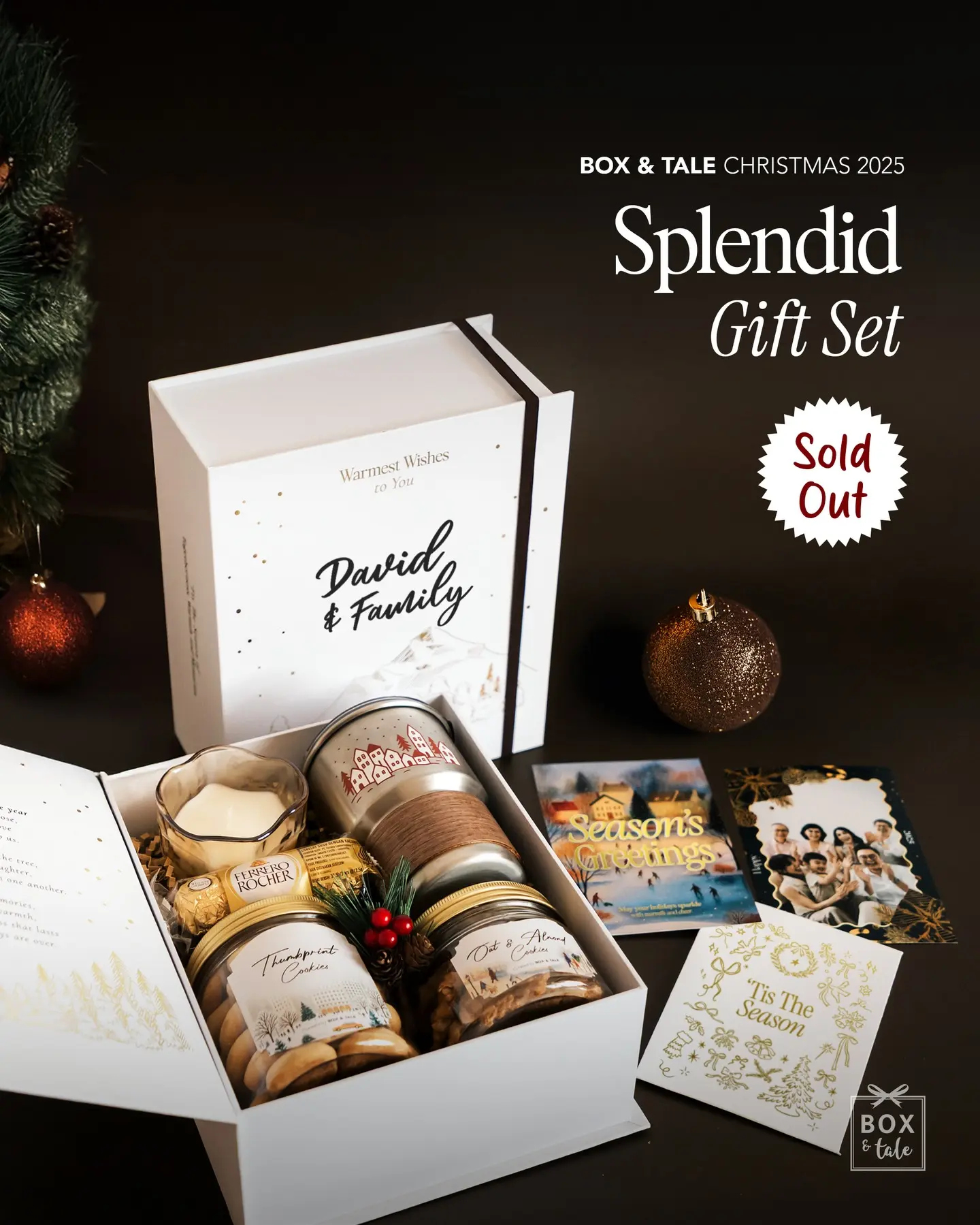 FIRST GIFT SET YANG SOLD OUT! 🥹🥹🥹

Masih tersedia paket lainnya di website Box & Tale, Tokopedia, dan Shopee!

P.s 3 days left to get special pre-order price for Box & Tale’s Christmas Hampers, jangan sampai ketinggalan karena stocknya terbatas! 🎄🥂✨

Buat yang sudah order, kita akan start pengiriman di tanggal 8 December 2025 ya! 🚛

#hampersnataljakarta #natal2025 #christmashampers #kadonatal #boxandtale