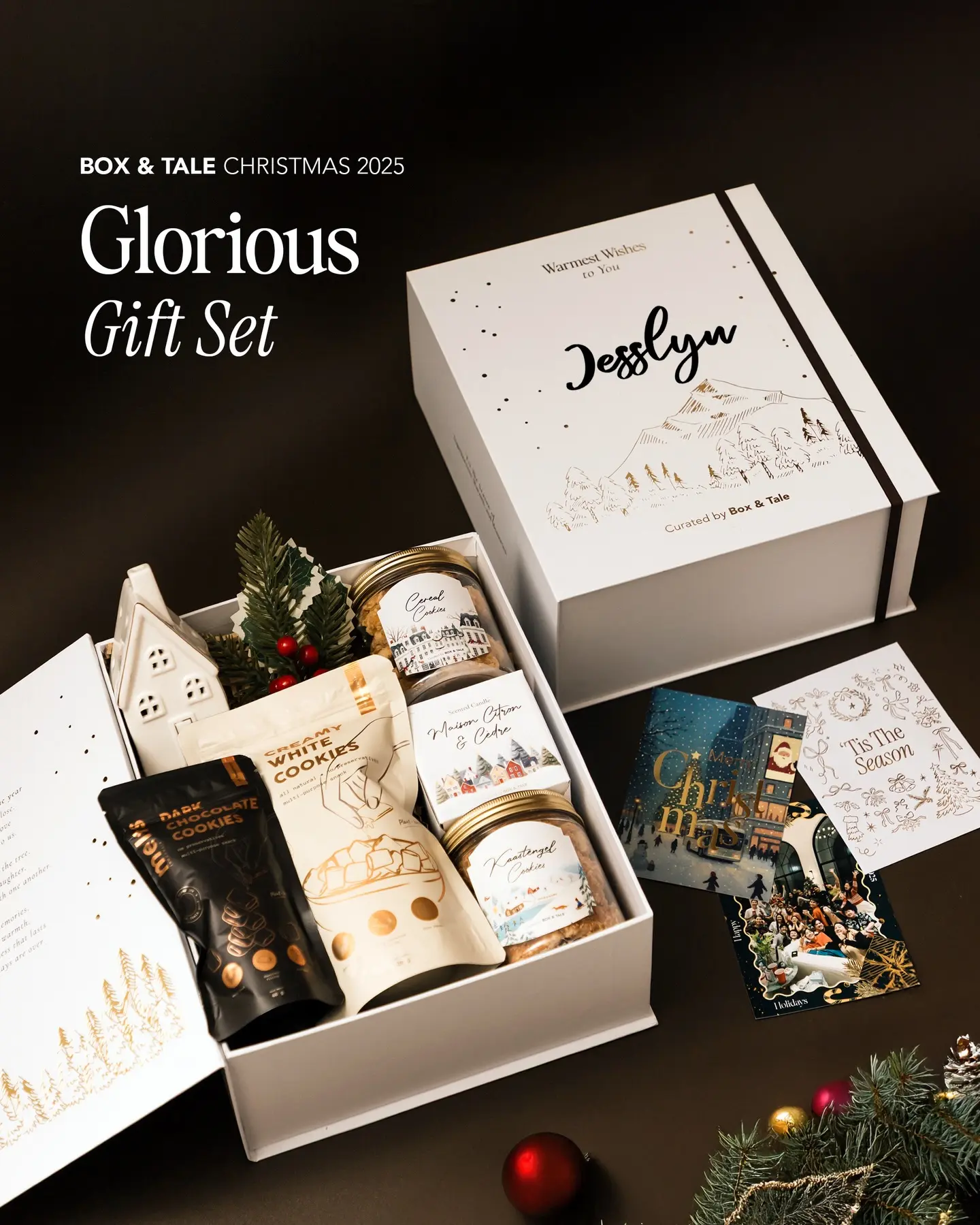 NEW LAST-MINUTE CHRISTMAS GIFT SETS! ✨

Karena beberapa package sudah sold out dan masih banyak yang nanyain, tim Box & Tale decide untuk release 2 New Christmas Hampers buat kalian yang butuh gift set langsung bisa dikirim sebelum Natal.

Featuring JOLLY & GLORIOUS GIFT SET.
DM for more info! 👆🏻

#hampersnataljakarta #natal2025 #christmashampersjakarta #hampersjakarta #boxandtale