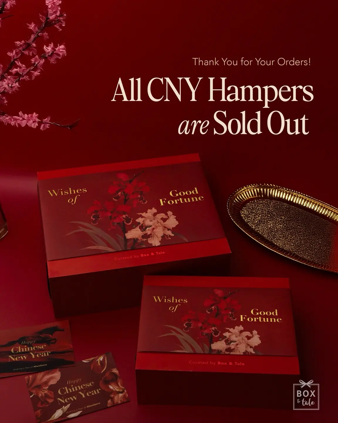 Grateful to be part of your New Year Festivities, may this new chapter brings abundance to you and your loved ones! 🔥✨

See you on the next event 🫶🏻

#boxandtale #cnyhampers #hampersimlek