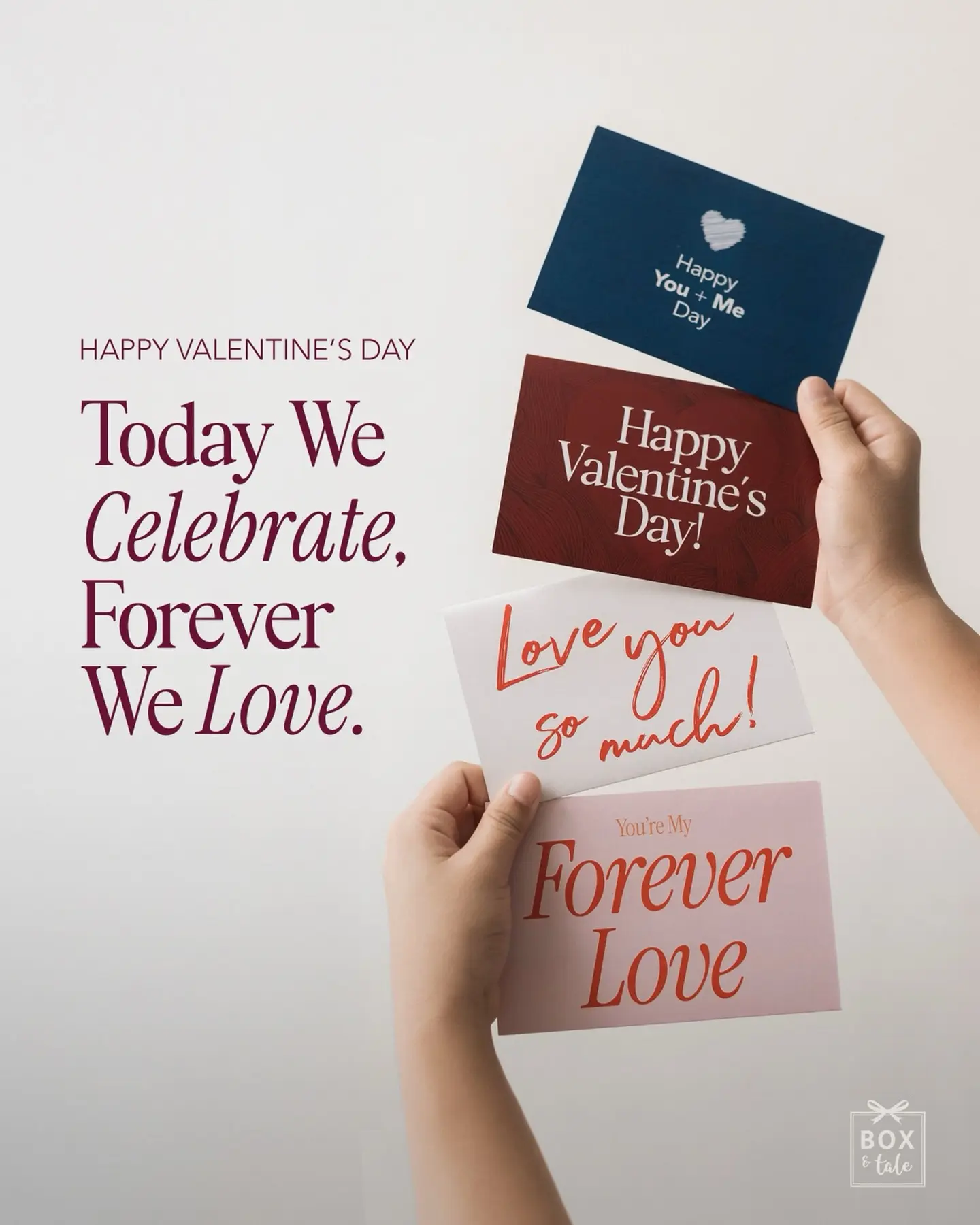 Today we celebrate the beauty of loving deeply and being loved wholeheartedly. To love and to be loved — that’s the greatest gift of all.

Happy Valentine’s Day! ❤️💕✨

#boxandtale #valentinesday
