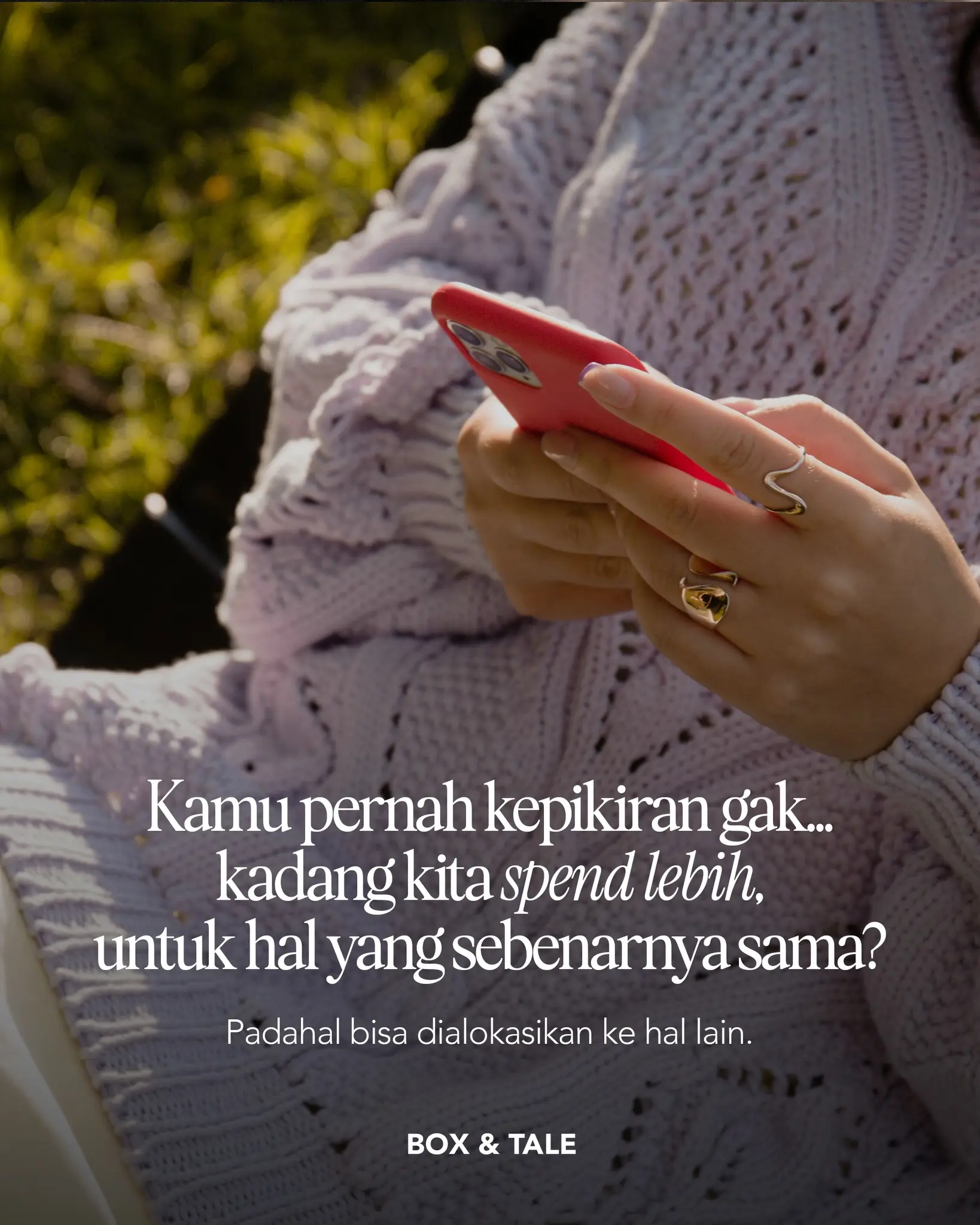 Not spending less, just choosing better.

Apalagi sekarang makin kerasa ya…
Biaya admin di mana-mana 🥲

So if there’s a way to still give, without paying extra — why not?

Dm us if you wanna know how ✨

#boxandtale