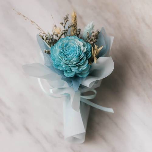 Custom Gift Hampers - Box & Tale - Baleton (Preserved) - Blue Sola