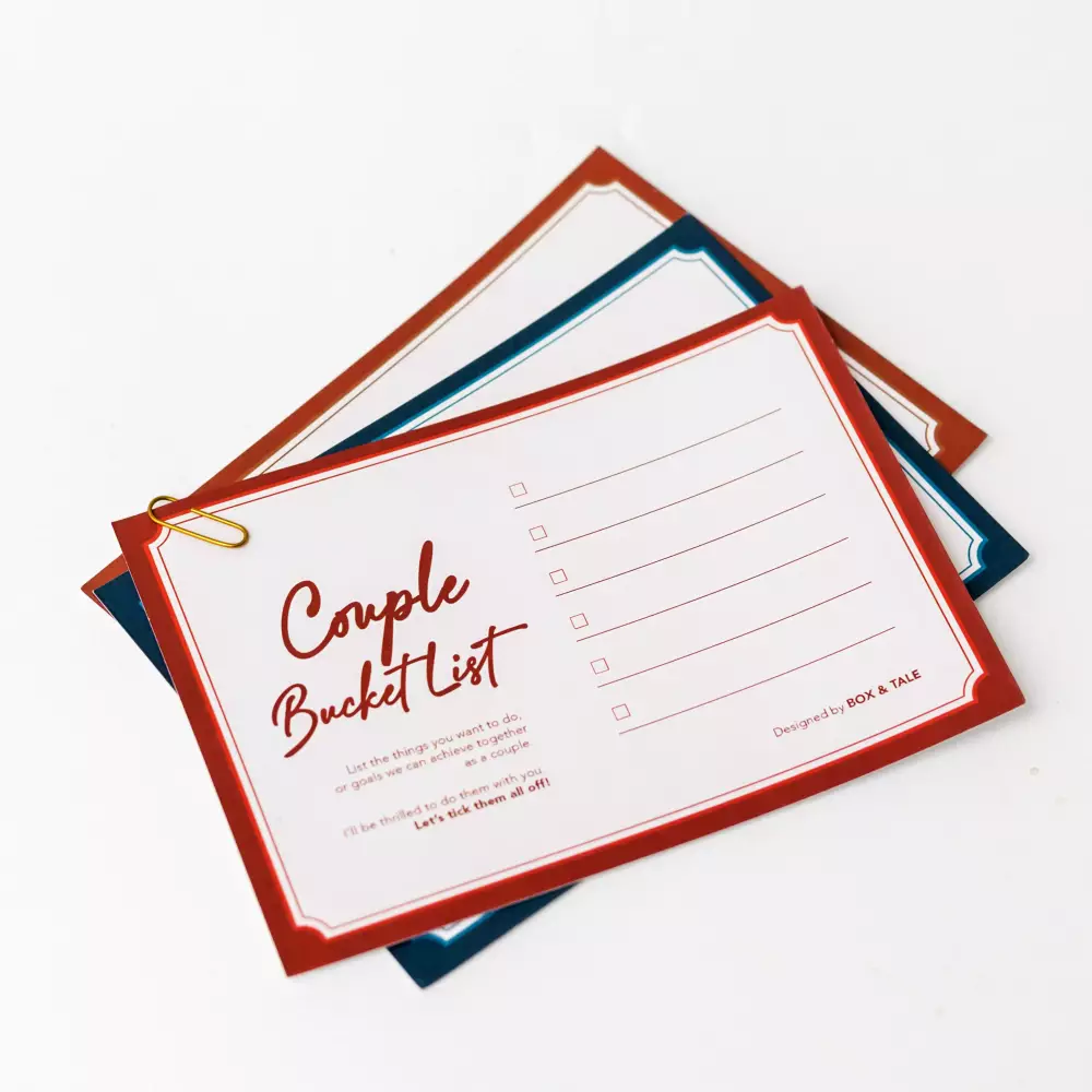 Custom Gift Hampers - Box & Tale - Box & Tale - Couple Bucket List