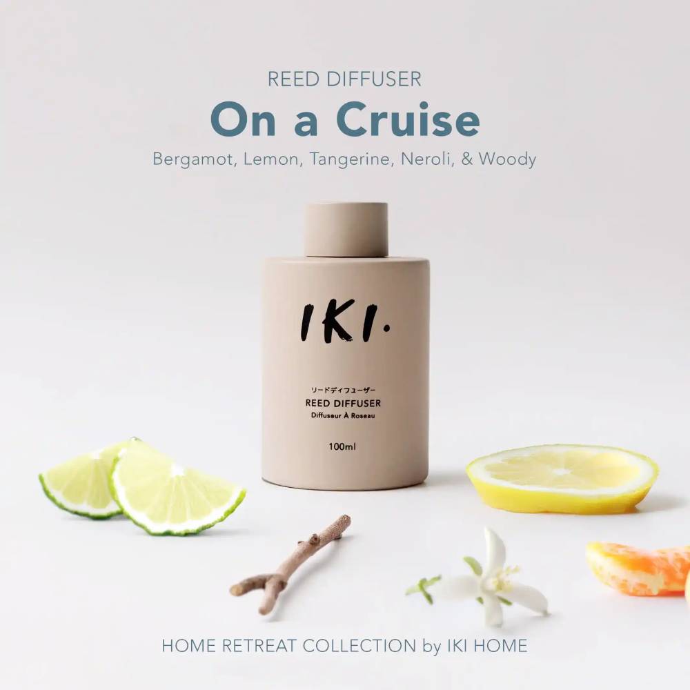 Custom Gift Hampers - Box & Tale - Iki Home - On A Cruise Reed Diffuser 100Ml