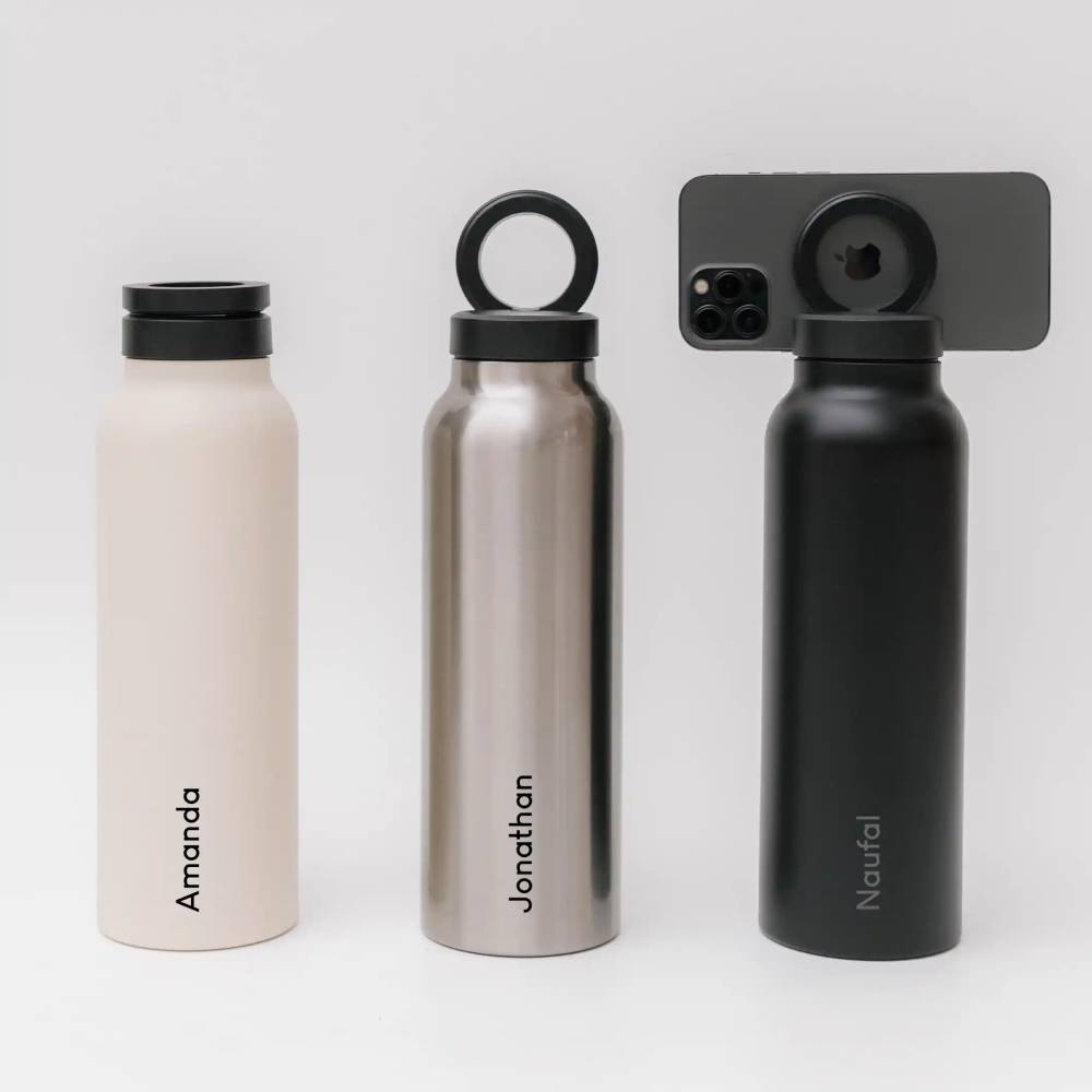 Custom Gift Hampers - Box & Tale - Customize It! - Magnetic Tripod Thermos Bottle 1000ml