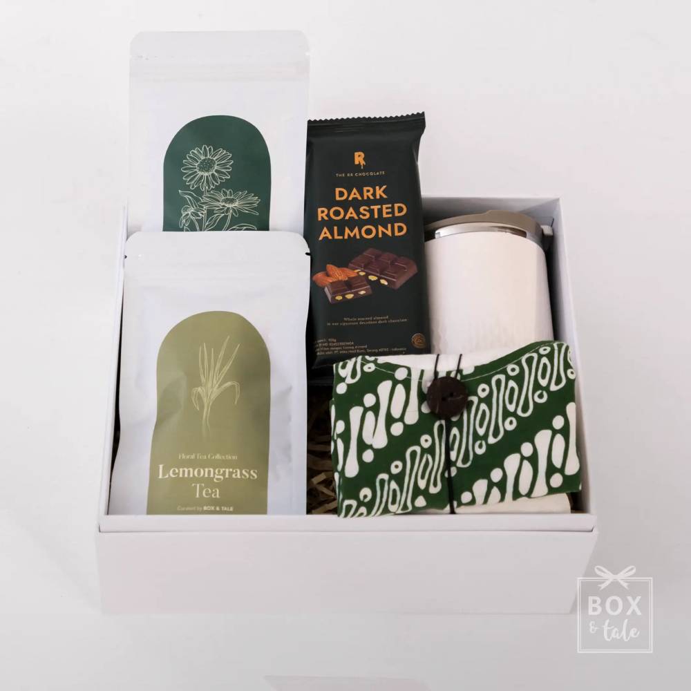 Custom Gift Hampers - Box & Tale - Premade Box - A Cup of Calm