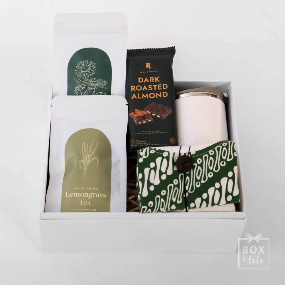 Custom Gift Hampers - Box & Tale - Premade Box - A Cup of Calm