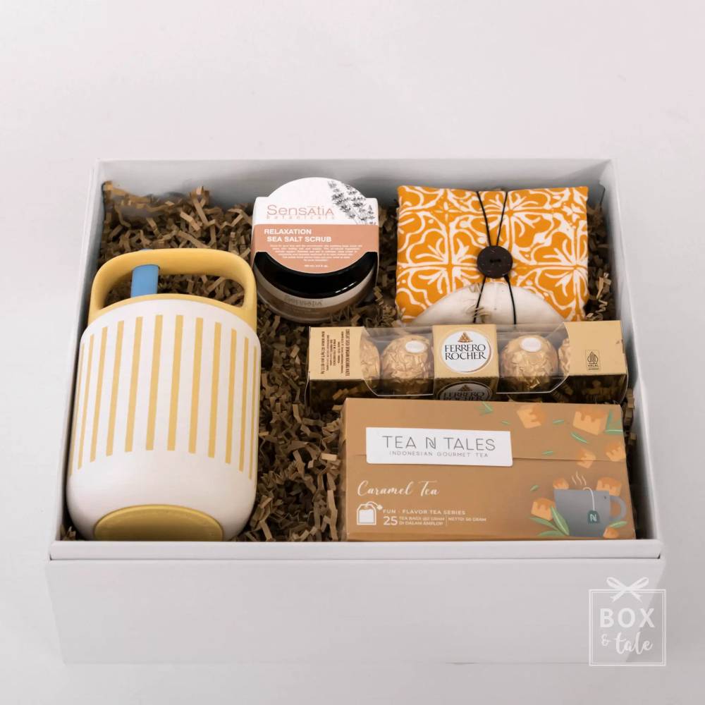 Custom Gift Hampers - Box & Tale - Premade Box - The Feel Good Box