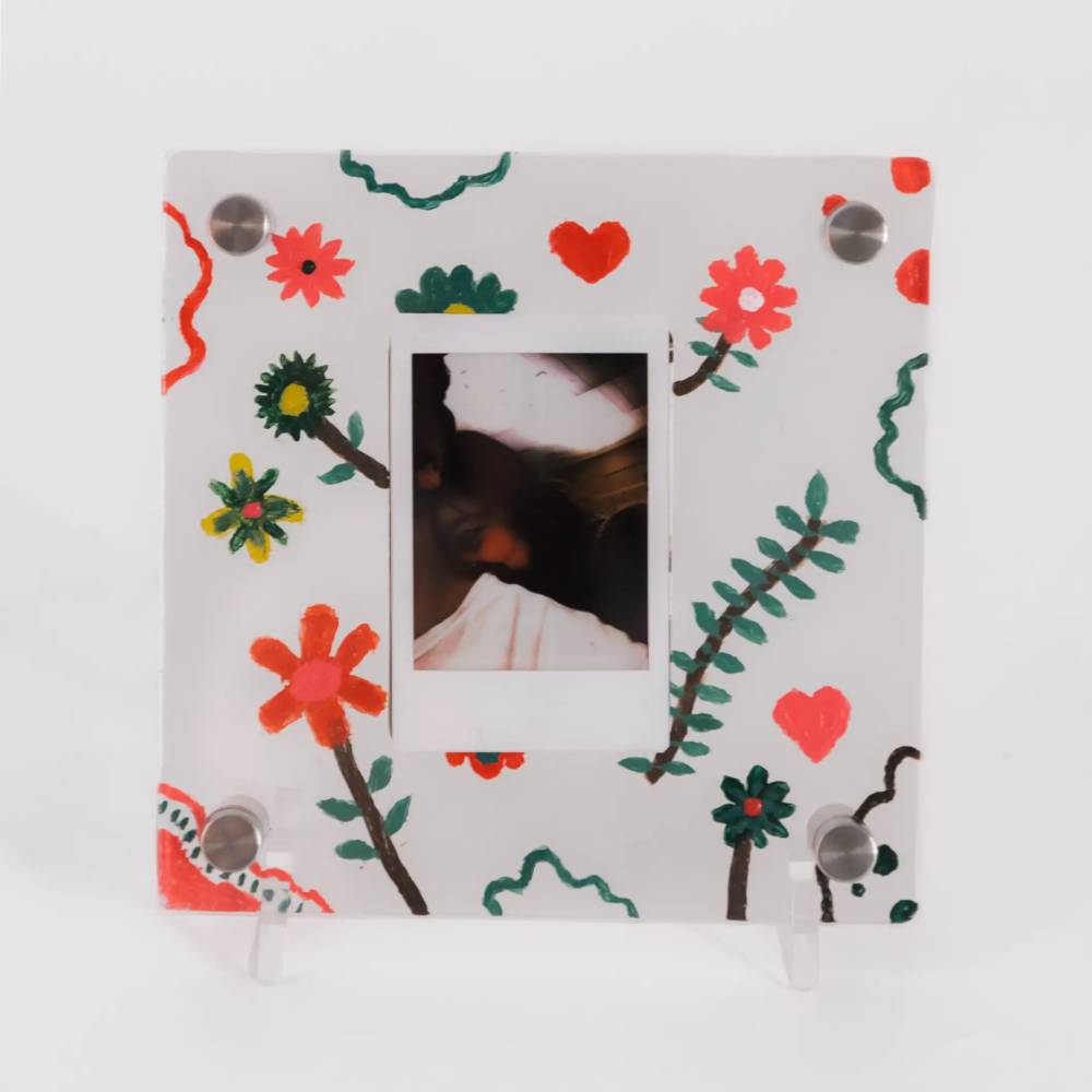 Custom Gift Hampers - Box & Tale - Box & Tale - Polaroid Frame in Wild Flowers