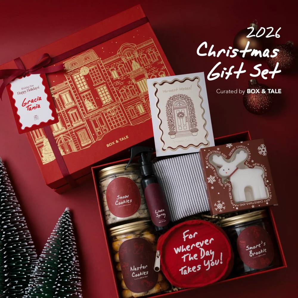 Custom Gift Hampers - Box & Tale - Box & Tale Christmas 2026 - Merriest Gift Set